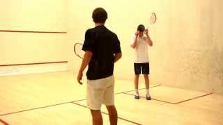 3/4 Playoff-T Brownell (USA) v C Spahr (USA) BU19-US Jr Open Squash 2013