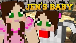 Minecraft: JEN HAS A BABY! - A CHICKEN'S COURAGE - Custom Map [2]