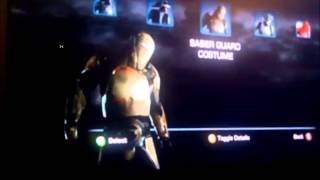 Star Wars: Force Unleashed 2 COSTUME CODES