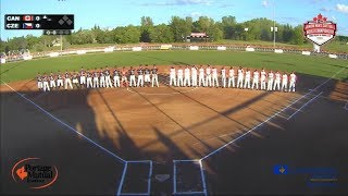 Czech Republic v Canada – WBSC Junior Men’s Softball World Championship 2018