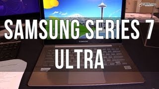 Samsung Series 7 Ultra hands on preview: 13.3 inch Full HD touch ultrabook