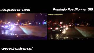 Porównanie DVR Prestigio RoadRunner 519 i Blaupunkt BP10HD