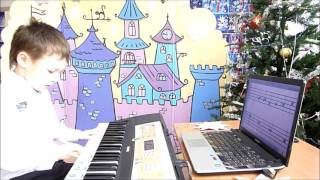 Soft Mozart, концерт 2016/2017, Кот-Буги, Бастиен, Аким, 5 лет.