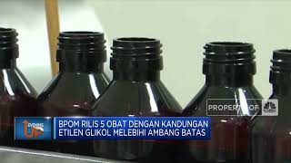 BPOM Rilis 5 Obat Mengandung Etilen Glikol Lebihi Ambang Batas