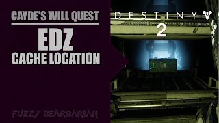 DESTINY 2 - Cayde's Cache in the EDZ Location | Cayde's Will Quest Step | Ace of Spades