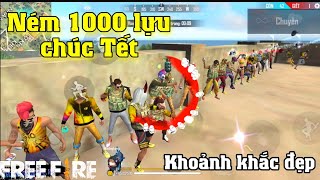 [Free Fire] Ném 1000 Quả Nade Thành Pháo Hoa Chúc Mừng Năm Mới | Meow DGame