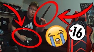 UN CAMBRIOLEUR RENTRE CHEZ MOI EN DIRECT JE LE TAPE ÇA TOURNE MAL ! [Vidéo choc -16] ???