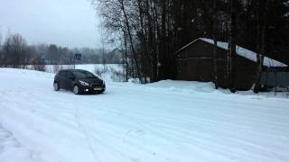 Торможение Kia Ceed JD без ABS на грани