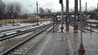 Чуть не стал жертвой сапсана / Velaro RUS / ЭВС1-08