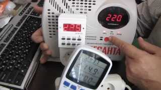 Ресанта АСН-500Н/1-Ц краткий обзор и настройка показаний