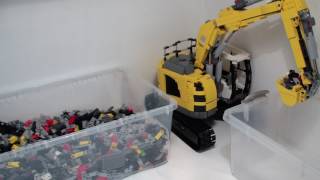 Lego Liebherr R 926 Compact: first digg