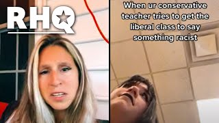 Student Exposes Conservative Teacher's DISTURBING Class Exercise