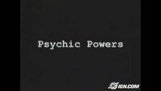 Second Sight PlayStation 2 Trailer - Powers Trailer