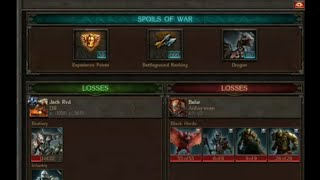 Battleground Reward calculator in stormfall :Age of war