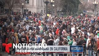 Avanza legalización de marihuana recreativa en California | Noticiero | Noticias Telemundo