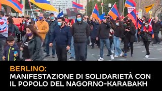 Berlino: manifestazione di solidarietà con il popolo del Nagorno-Karabakh