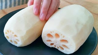 【小穎美食】以後蓮藕就這樣吃，加一碗花生米，不炒不油炸，上桌瞬間被掃光！