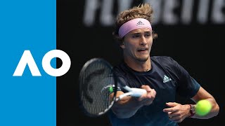 Alexander Zverev v Aljaz Bedene match highlights (1R) | Australian Open 2019