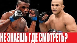 СМОТРЕТЬ UFC ФРЕНСИС НГАННУ - ДЖУНИОР ДОС САНТОС