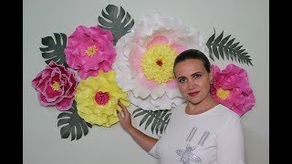 Бесплатный МК. Фиалка из изолона/ Крепление к стене. Free master class/Flower of isolon