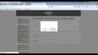 DVWA Store Xss Low level