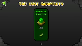 MONSTER GAUNTLET (ALL CLEAR) | Geometry Dash 2.11 : The Lost Gauntlet Series #14 / ♬ Partition