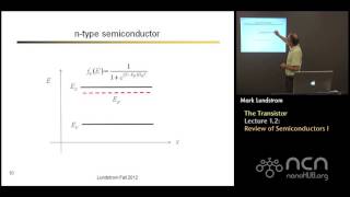 nanoHUB-U Nanoscale Transistors L1.2: The Transistor - Review of Semiconductors I