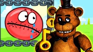 ПЯТЬ НОЧЕЙ С ФРЕДДИ НОВЫЙ КРАСНЫЙ ШАРИК 4 ПОДЗЕМНЫЕ ХОДЫ   RED BALL 4 Volume 5 INTO THE CAVE