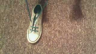 How to tie Straight lacing (EASY)