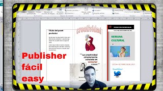 ¿Cómo hacer un folleto en publisher ?