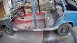 ВАЗ 2102 восстановление Черновое Шпаклевание! (ч.3)
