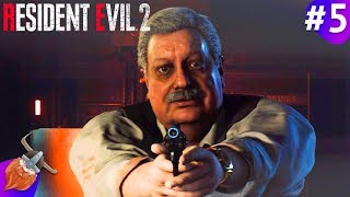 Resident Evil 2 ► #5 Прохождение за Клэр ► Айронс - шеф, герой, меценат, токсидермист