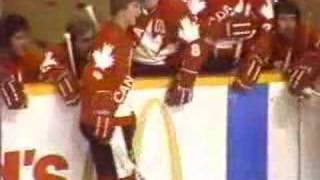 Canada - USSR starting lineup presentation