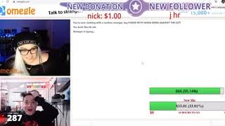 Girl shits herself on gonzick Omegle