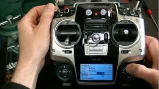 Technik 11: Gas- und Pitch-Kurven - Graupner MX 16 Helimix Menü