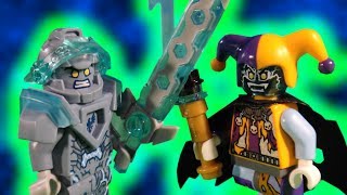 LEGO NEXO KNIGHTS - STONE CLAY V'S LIGHTNING JESTRO