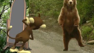 Басня Крылова Зеркало и обезьяна, Krylov's fable Mirror and a monkey