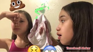 Dirty underwear prank on older sister ?