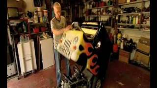 Wind Up!, the world's smallest road legal car www.windupcar.co.uk. Filmed by stereoscreen German tv