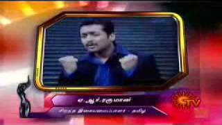 AR Rahman receiving Filmfare awards for SOK