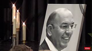 Trauerfeier für Baunatals Bürgermeister Manfred Schaub