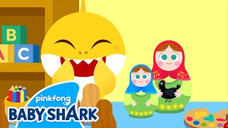 Colorful Matryoshka Doll | Learn Culture with Baby Shark Brooklyn 