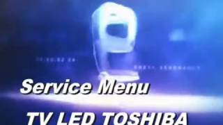 TV  Toshiba Service Menu