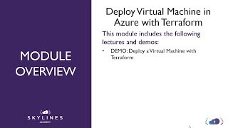 Getting Started with Terraform for Azure: Deploy Azure Virtual Machine