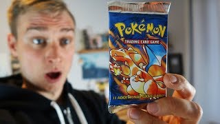 OTWIERAM BOOSTER Z 1999 ROKU ZA 200 ZŁOTYCH ! KARTY POKEMON BASE SET