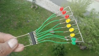 DIY BATTERY LEVEL INDICATOR USING IC3915.