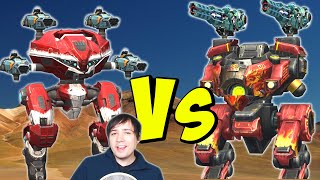 Corrosion VIPER BULWARK Vs LEECH Robots - War Robots Mk2 Gameplay