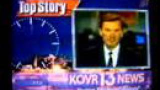 KOVR 13 News Top Story on the Hour 1990 (CC)