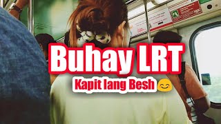 RIDING LRT 1 in the PHILIPPINES ??  Kapit ka lang!