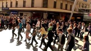 Brisbane Gang Show 2011 - Flash Mob Queen Street Mall